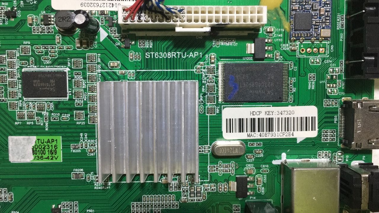 Element ELST3216H 32 "LED TV Board Bundle ( ST6308RTUAP1