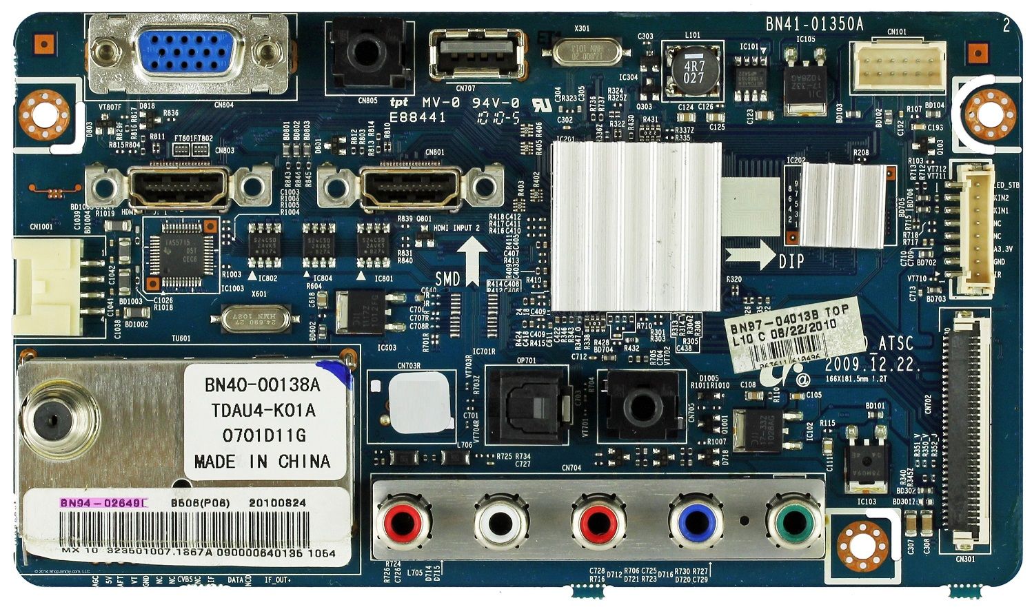 LN32C350D1D SAMSUNG 32¨ BN4101350A MAIN BOARD BN9402649E