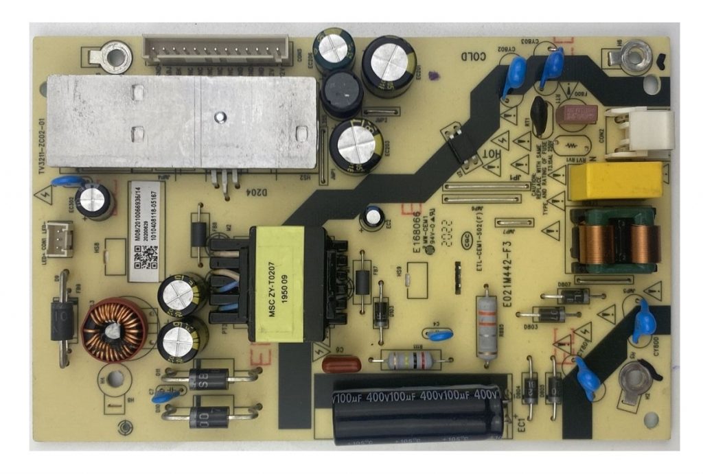 LE32MUK1 – carte d'alimentation TV LCD TV3207-ZC02-01(B)  44
