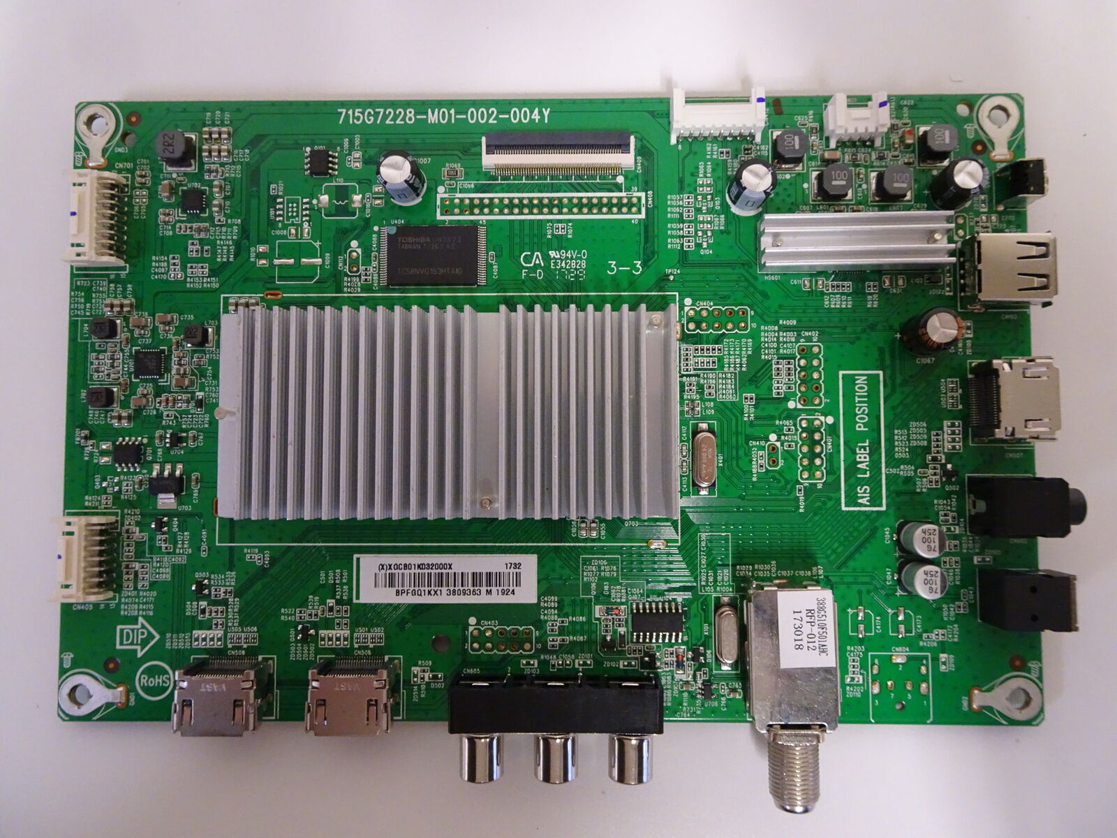 NS39DR510NA17 INSIGNIA 715G7228M01002004Y MAIN BOARD ELECTRONICA