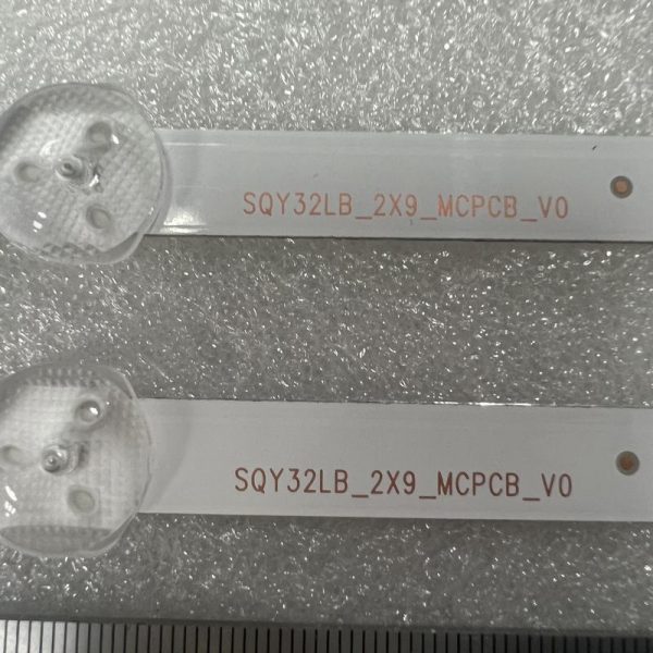 KIT 2 BARRE STRIP 9 LED TV AKAI 06 39C2X9 774 M03W17 AKT406TS