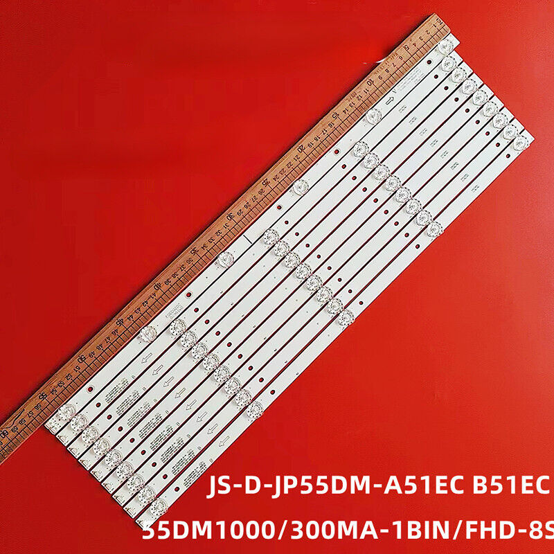 KIT 10 BARRE De Barre 5 Tv Led Akai Ds55M78 Ds02 V01 Dsbj Wg Aktv480T EUR 35,50   FR