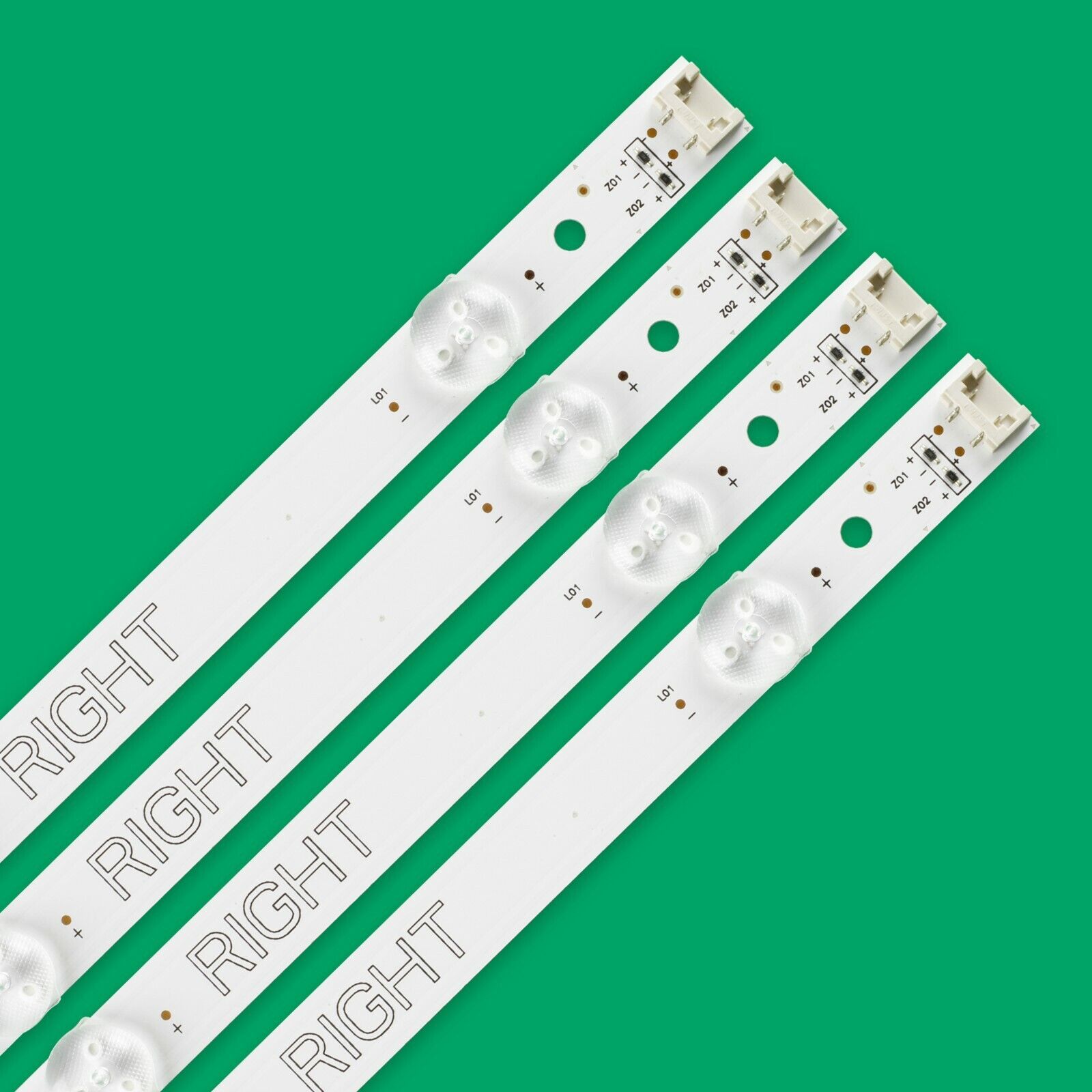 Kit Da 8 Strisce LED Per TV LG – Compatibile Con 49UH6030, 49UF640V, 49UK6200 E Altri Modelli 49 Pollici