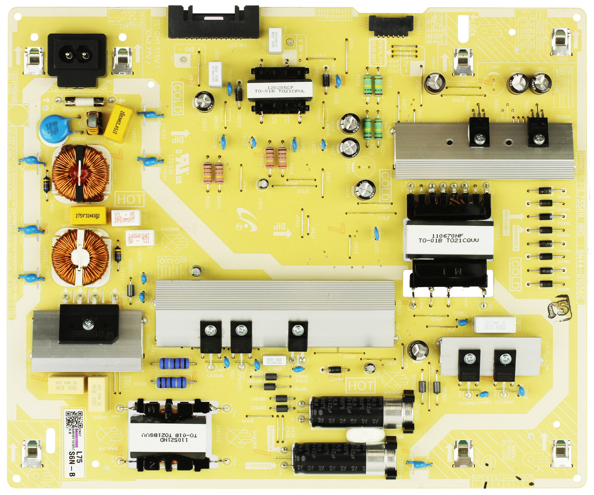Samsung Power Supply Board BN44-01065B – Compatible With UN85TU8000 & UN85CU7000 TV Models