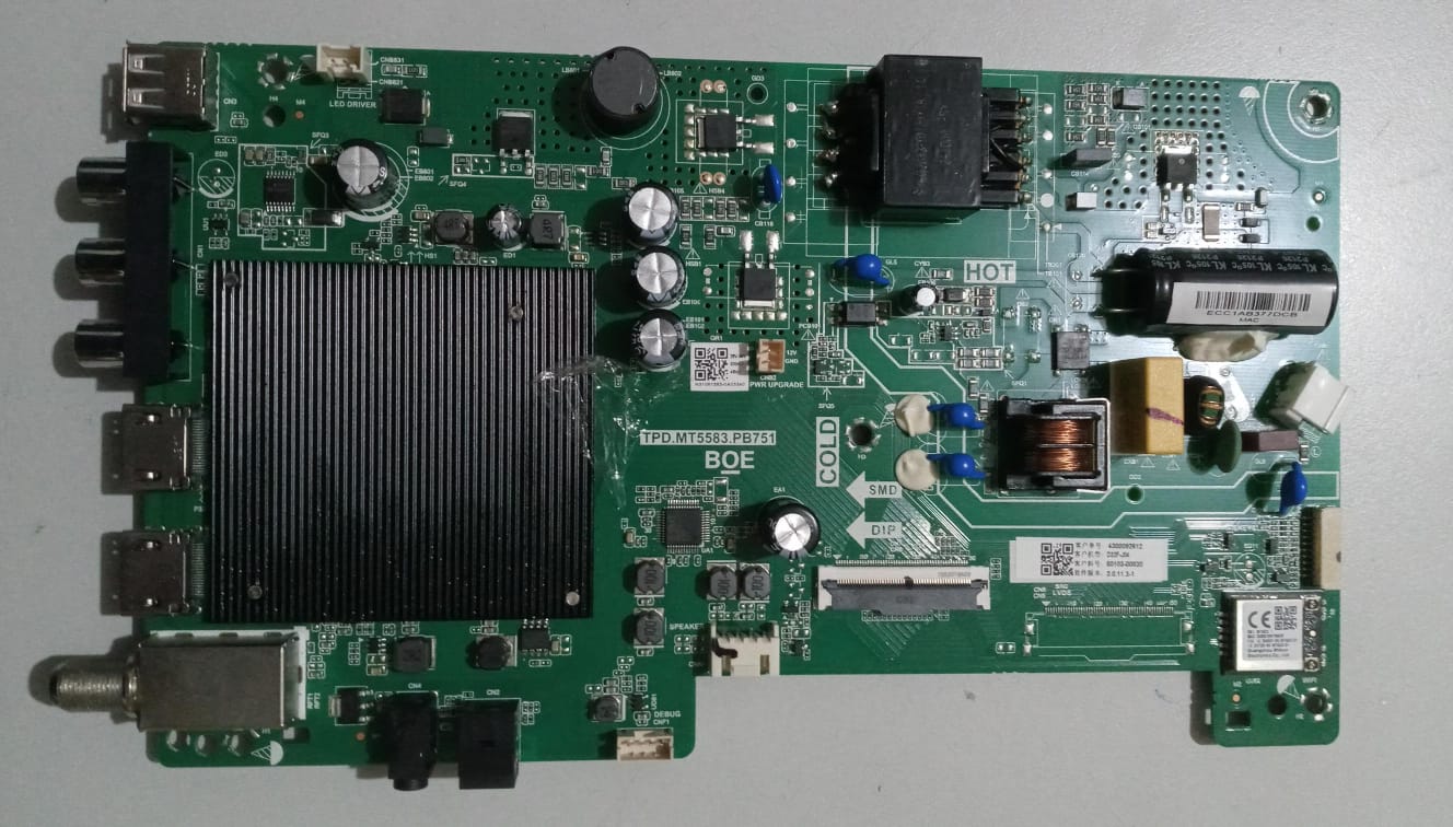 Powermain Tcon Vizio D43f-j04 Tpd.mt5583t.pb751 | Meses sin interés